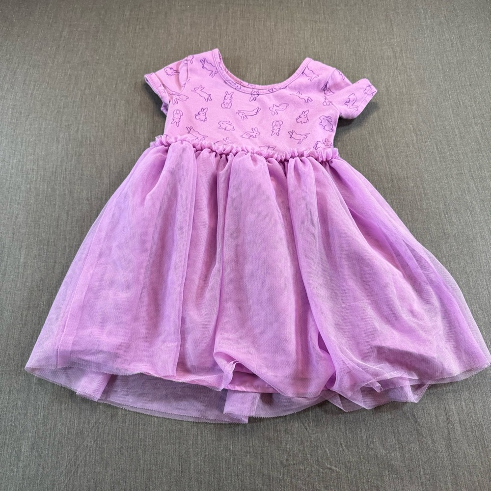 Girl Clothing Size 4T - 5T  Dresses Lot/ Bundle Of 4 Long Sleeve Blue Princess - Picture 14 of 14
